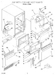 Diagram for 02 - Cabinet Liner And Door, Literature