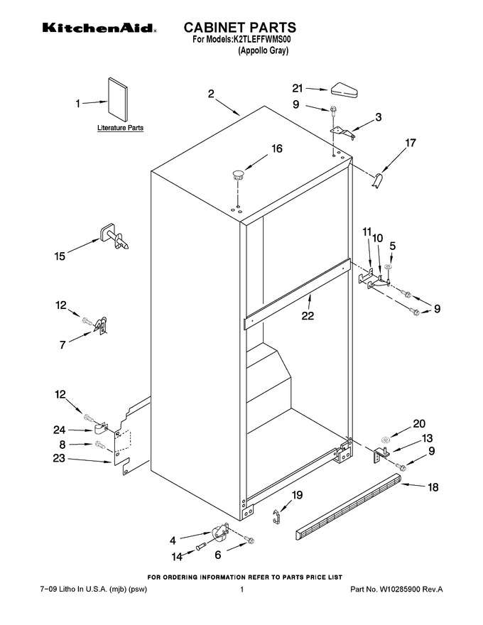 Diagram for K2TLEFFWMS00