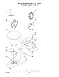 Diagram for 04 - Base And Pedestal Unit