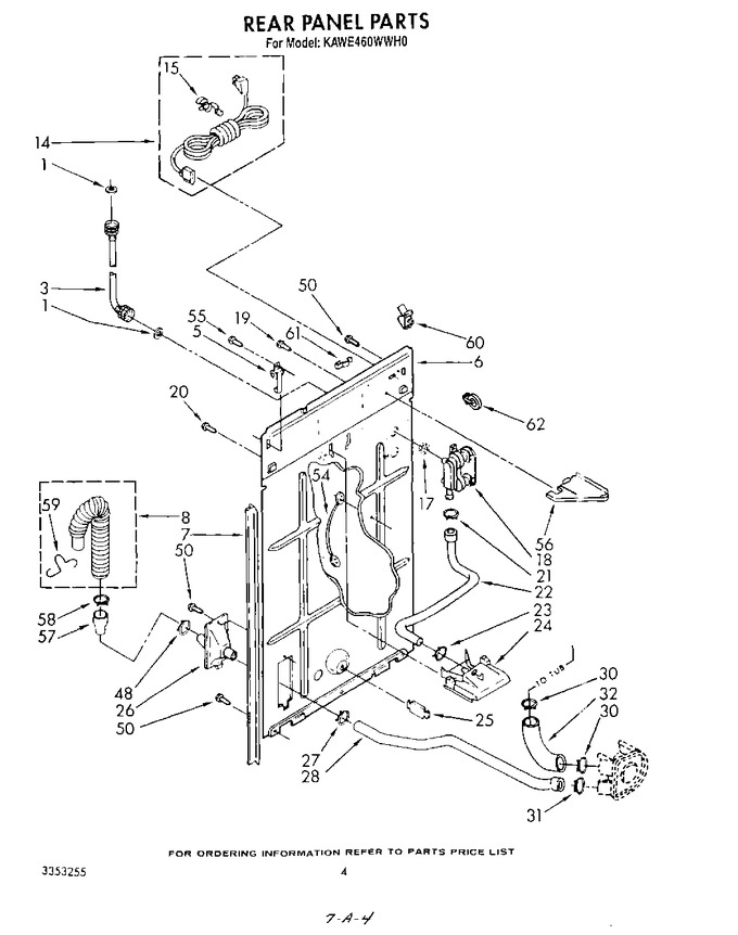 Diagram for KAWE460WWH0