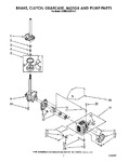 Diagram for 05 - Brake, Clutch, Gearcase, Motor & Pump