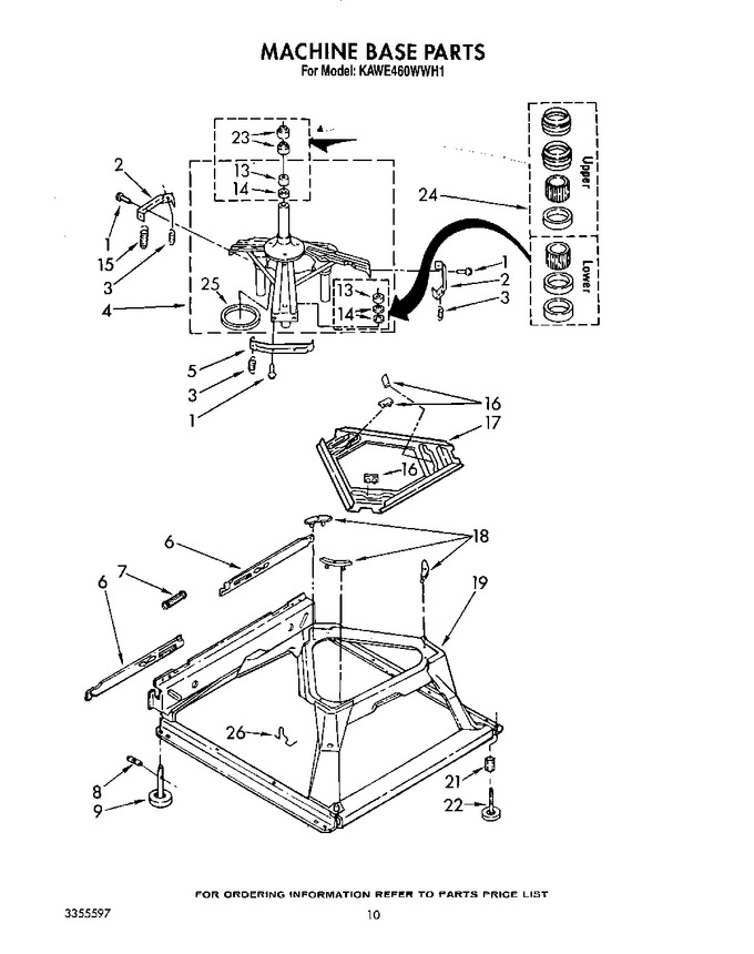 Diagram for KAWE460WWH1