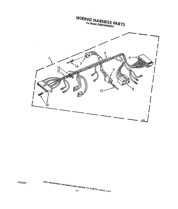 Diagram for KAWE460WWH1