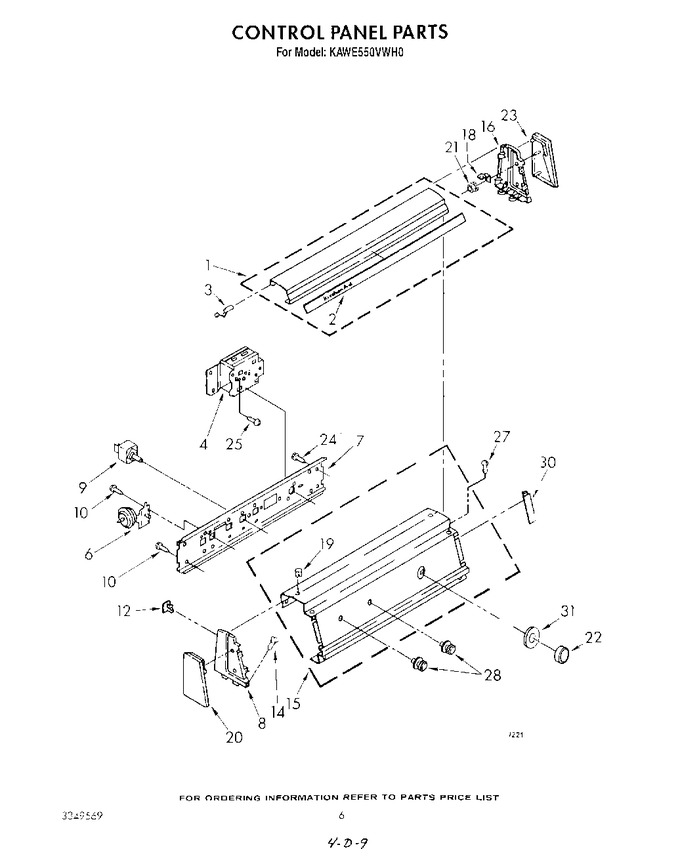 Diagram for KAWE550VWH0