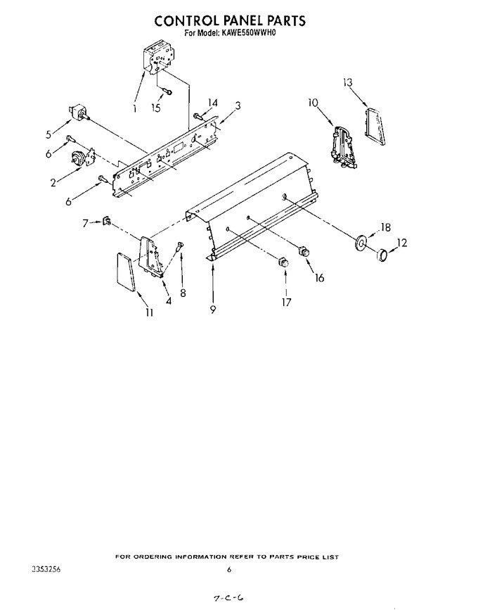 Diagram for KAWE560WAL0