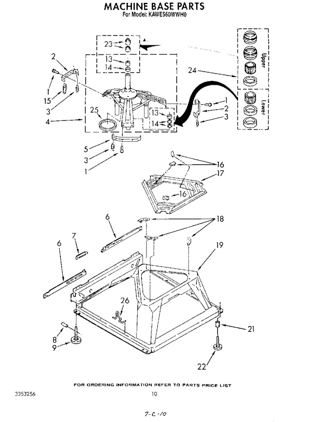 Diagram for KAWE560WWH0