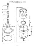 Diagram for 06 - Agitator Basket And Tub