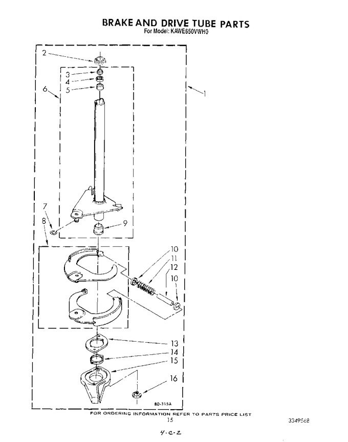 Diagram for KAWE650VAL0