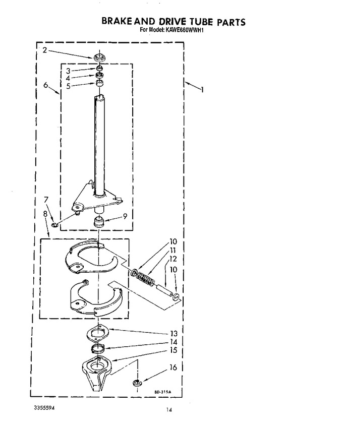 Diagram for KAWE660WAL1