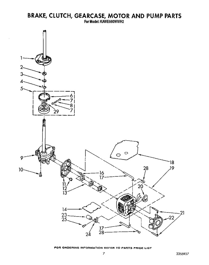 Diagram for KAWE660WAL2