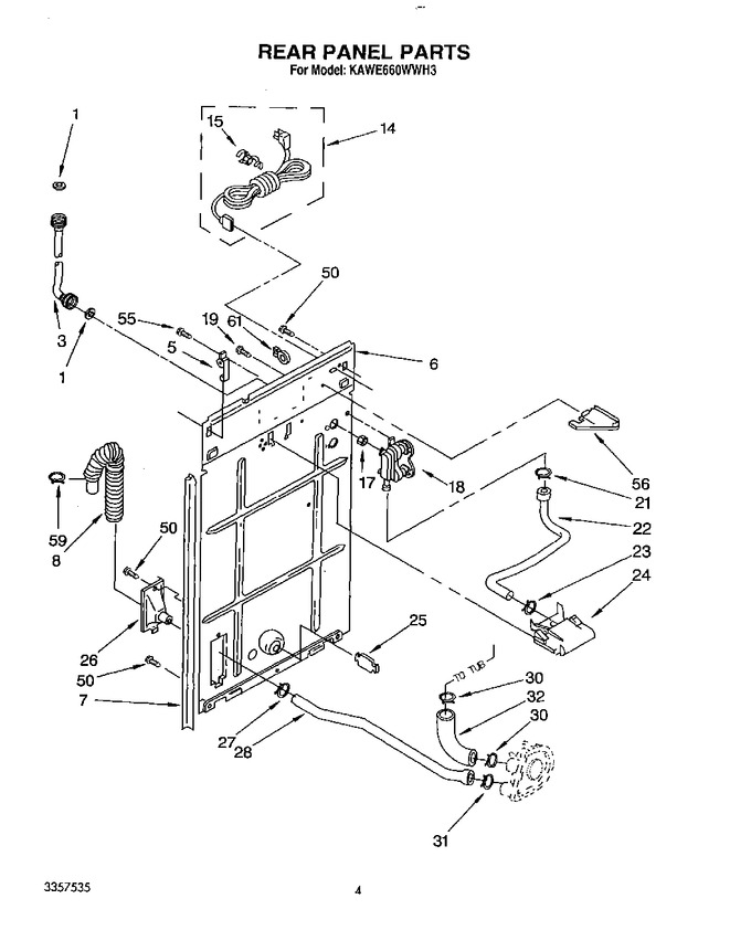 Diagram for KAWE660WAL3