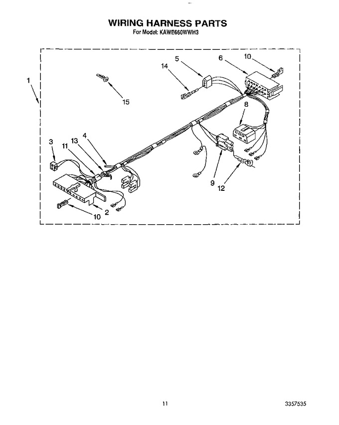 Diagram for KAWE660WAL3