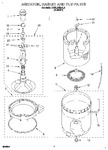 Diagram for 05 - Agitator, Basket And Tub