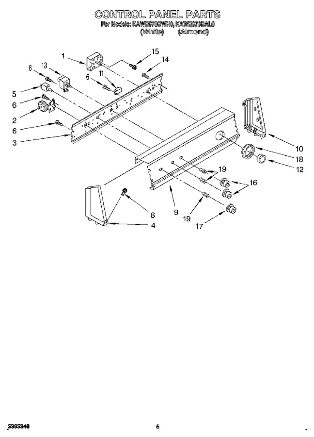 Diagram for KAWE670BAL0