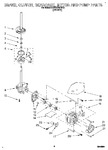 Diagram for 05 - Brake, Clutch, Gearcase, Motor & Pump