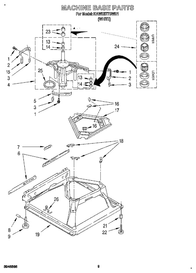 Diagram for KAWE677BWH1