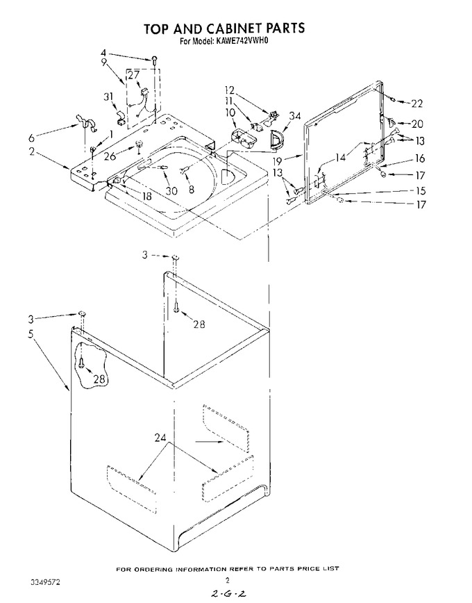 Diagram for KAWE742VAL0