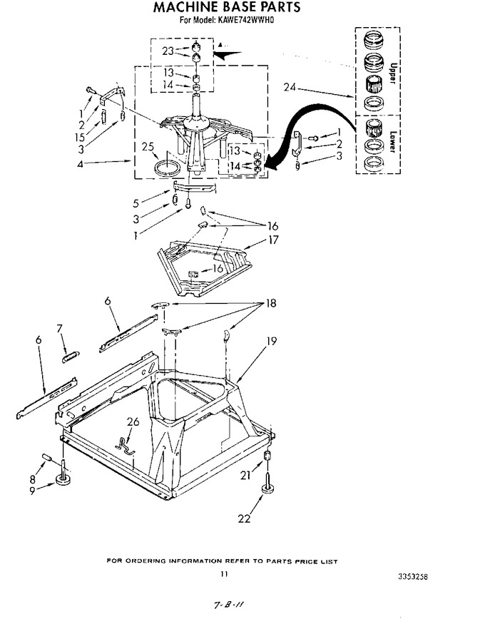 Diagram for KAWE742WAL0