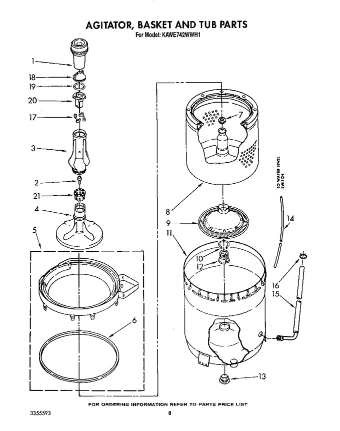 Diagram for KAWE742WAL1