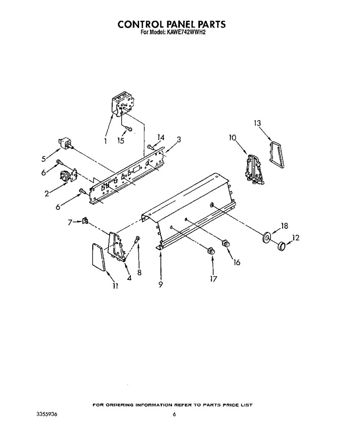 Diagram for KAWE742WWH2