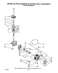 Diagram for 07 - Brake, Clutch, Gearcase, Motor And Pump