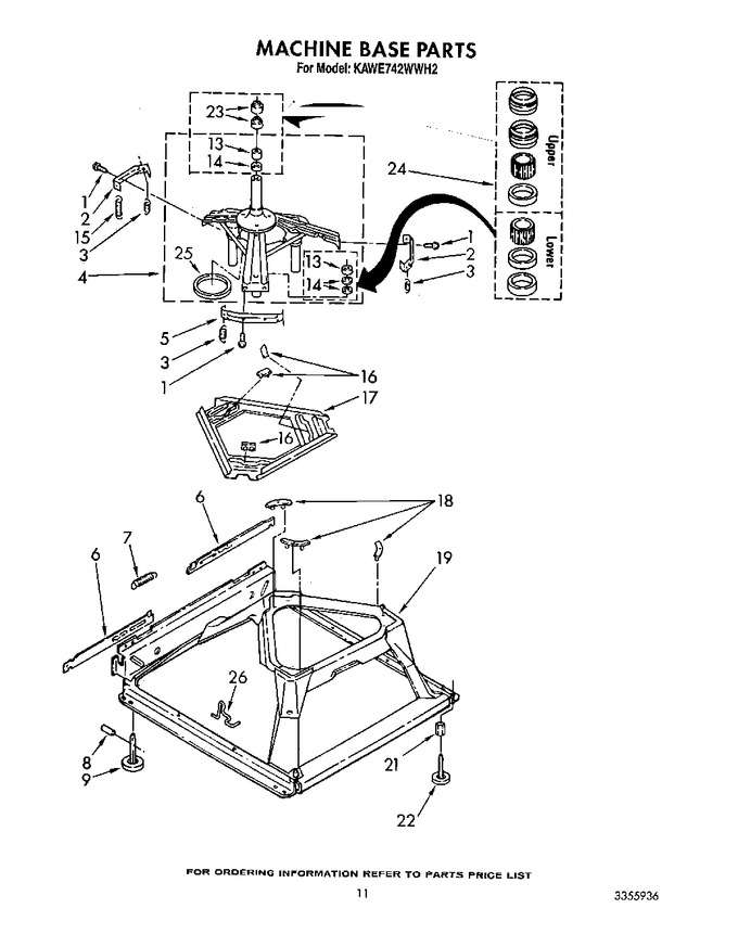 Diagram for KAWE742WWH2