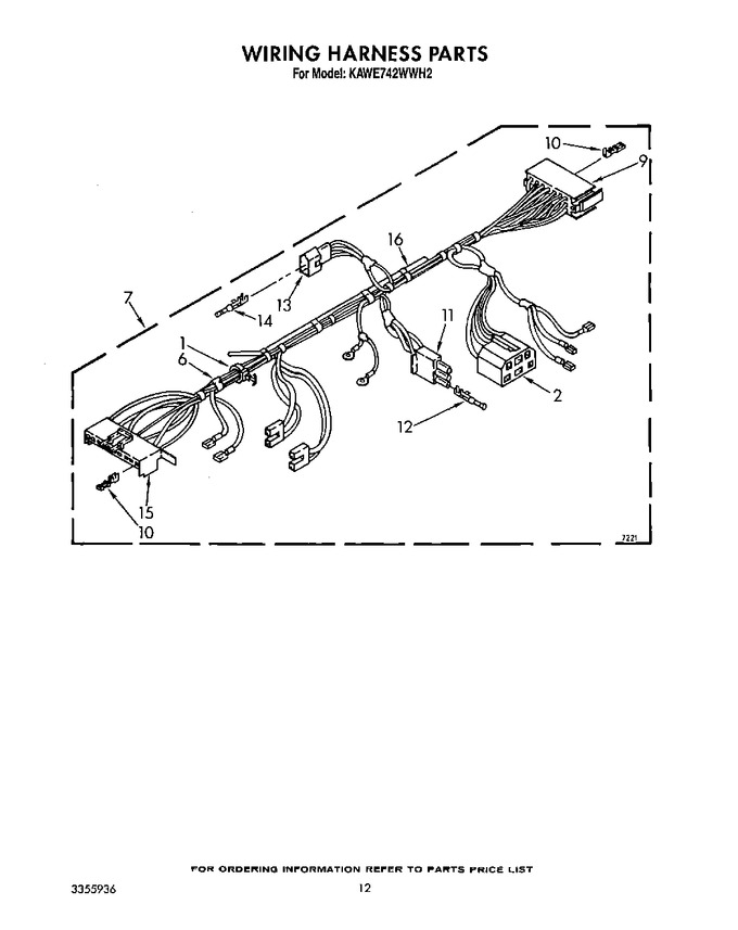 Diagram for KAWE742WWH2