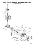 Diagram for 05 - Brake, Clutch, Gearcase, Motor & Pump