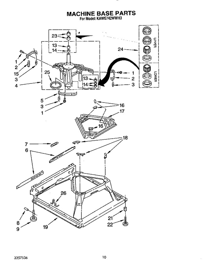 Diagram for KAWE742WAL3