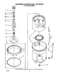 Diagram for 06 - Agitator, Basket And Tub