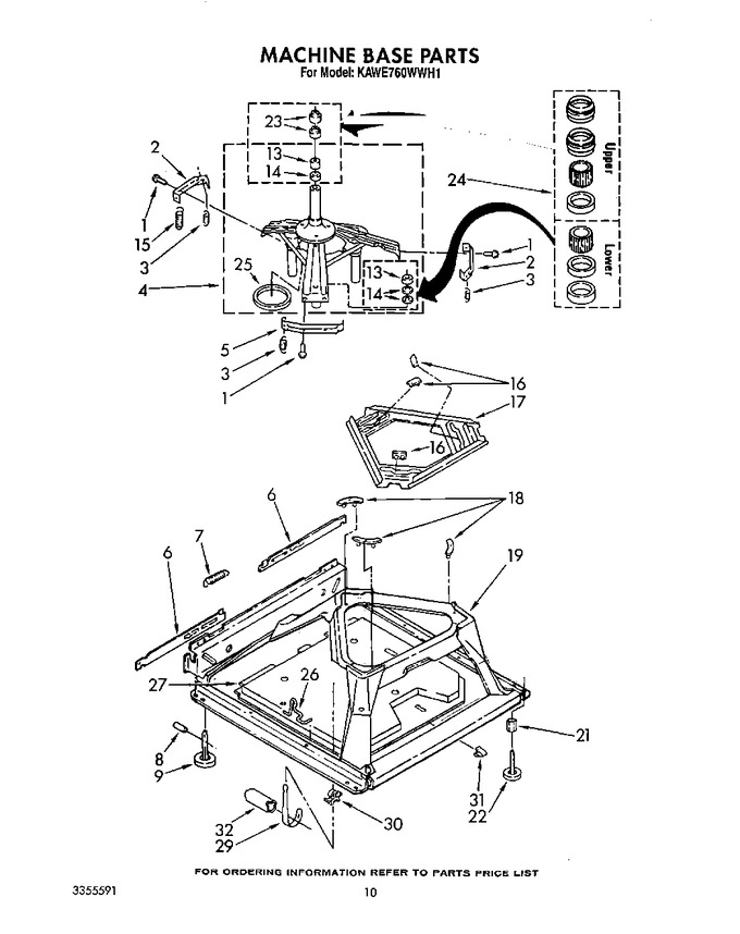 Diagram for KAWE760WAL1