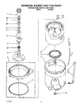 Diagram for 06 - Agitator, Basket And Tub