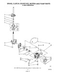 Diagram for 05 - Brake, Clutch, Gearcase, Motor & Pump