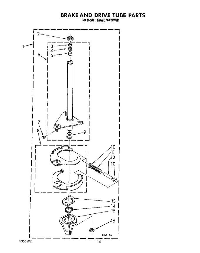 Diagram for KAWE764WAL1