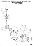 Diagram for 04 - Brake, Clutch, Gearcase, Motor And Pump