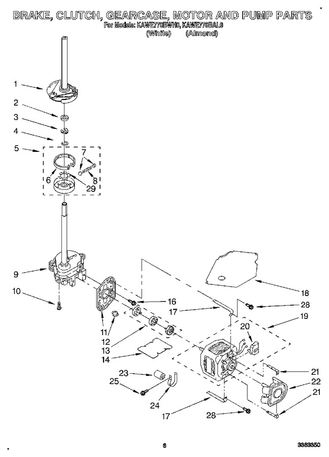 Diagram for KAWE770BWH0