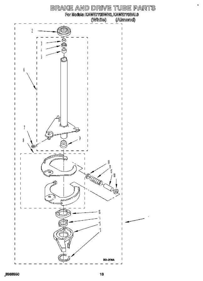 Diagram for KAWE770BWH0