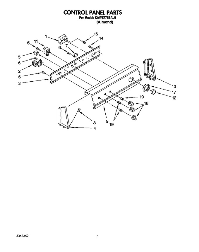 Diagram for KAWE778BAL0