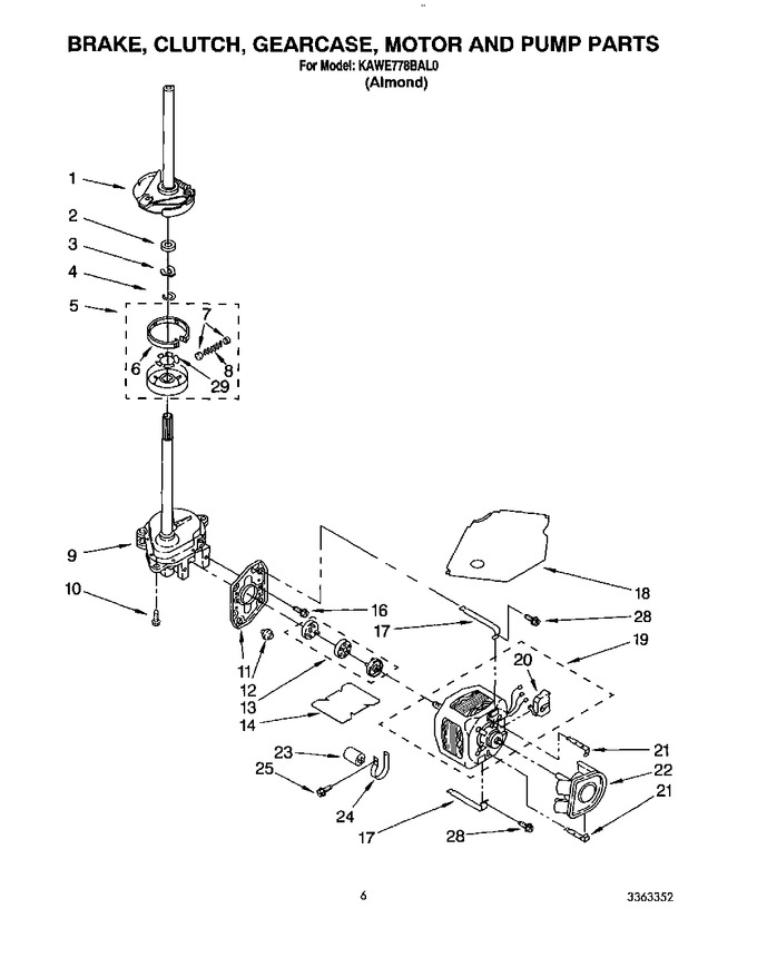 Diagram for KAWE778BAL0