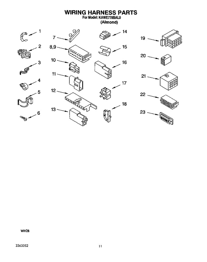 Diagram for KAWE778BAL0