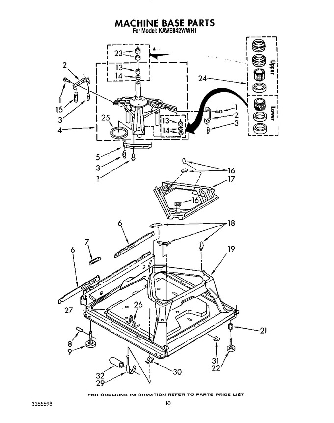 Diagram for KAWE842WAL1