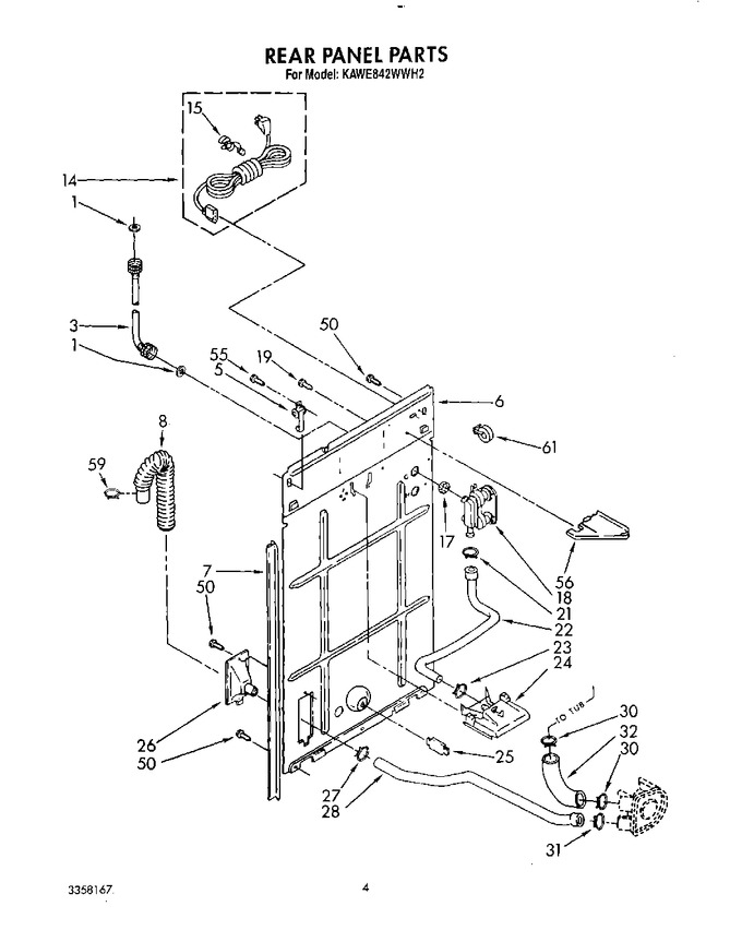 Diagram for KAWE842WWH2