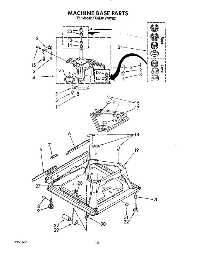 Diagram for KAWE842WWH2