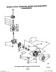 Diagram for 08 - Brake, Clutch, Gearcase, Motor And Pump