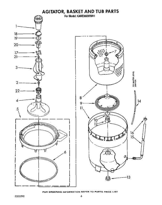 Diagram for KAWE860WAL1