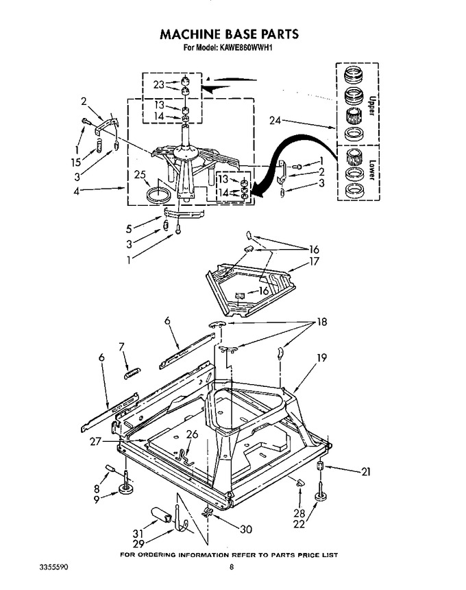 Diagram for KAWE860WAL1