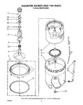 Diagram for 04 - Agitator, Basket And Tub