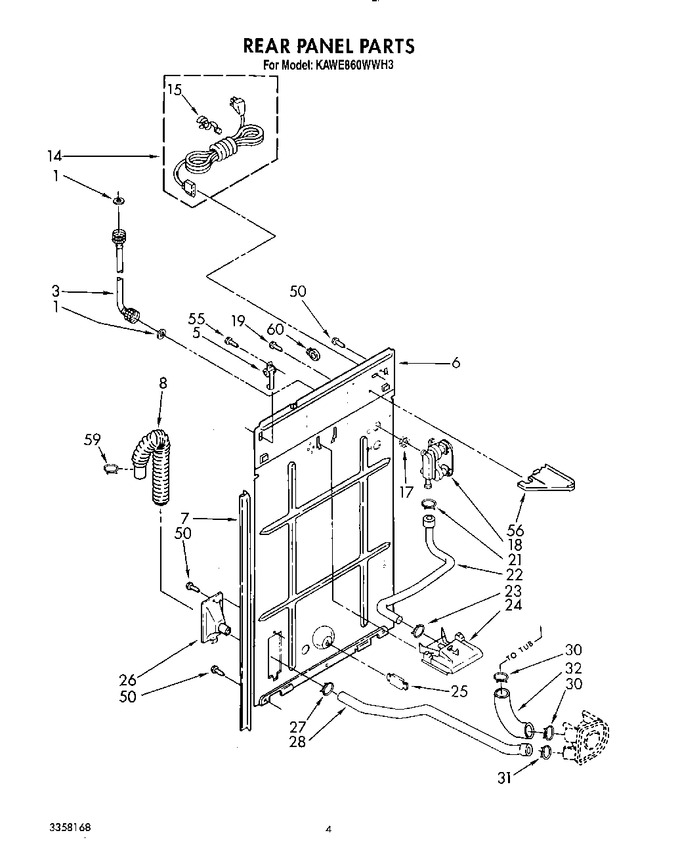 Diagram for KAWE860WWH3