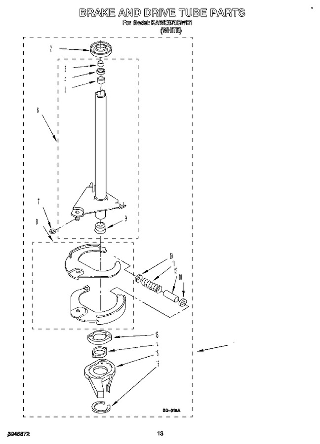 Diagram for KAWE870BWH1