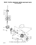 Diagram for 09 - Brake, Clutch, Gearcase, Motor And Pump